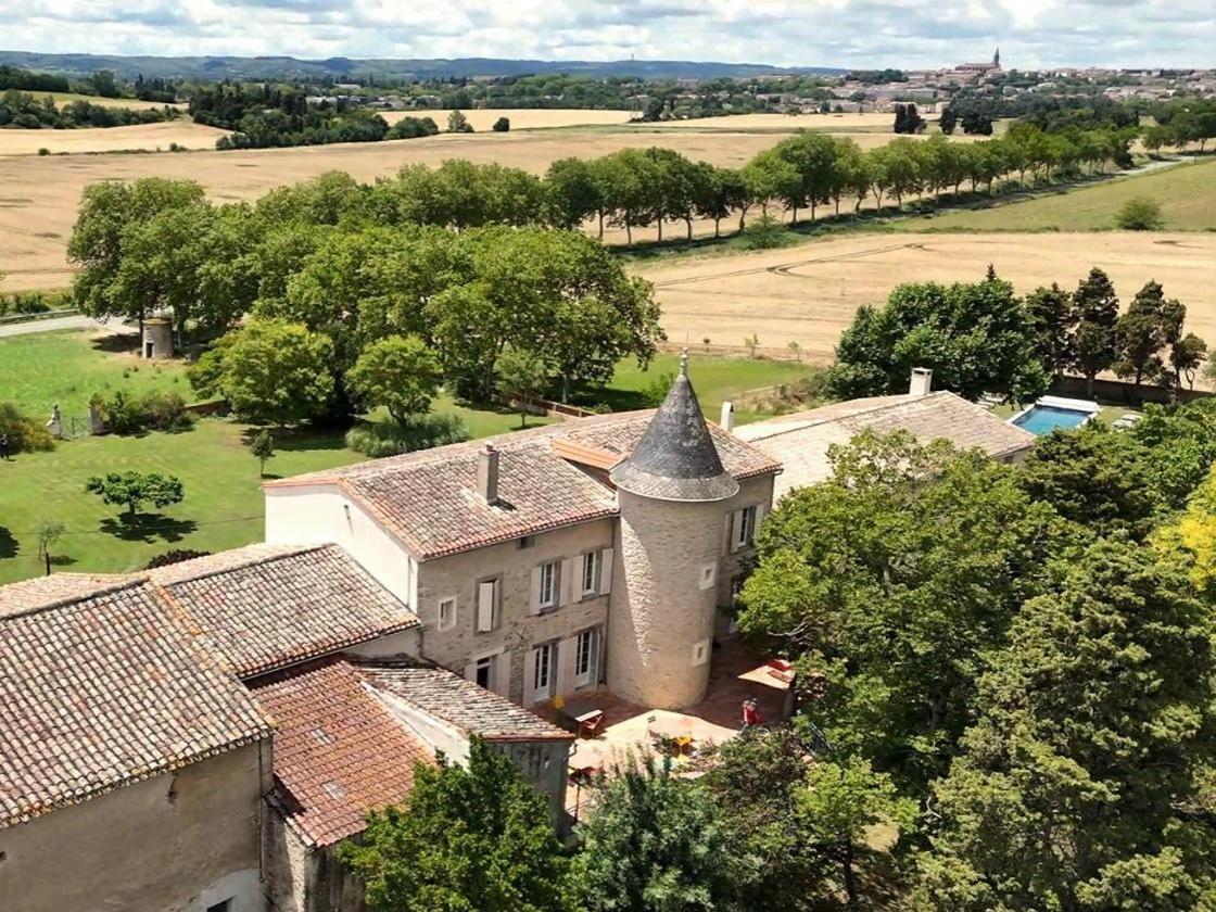 Domaine De Lanis - Maison D'Hotes Avec Parc Et Piscine Castelnaudary Kültér fotó