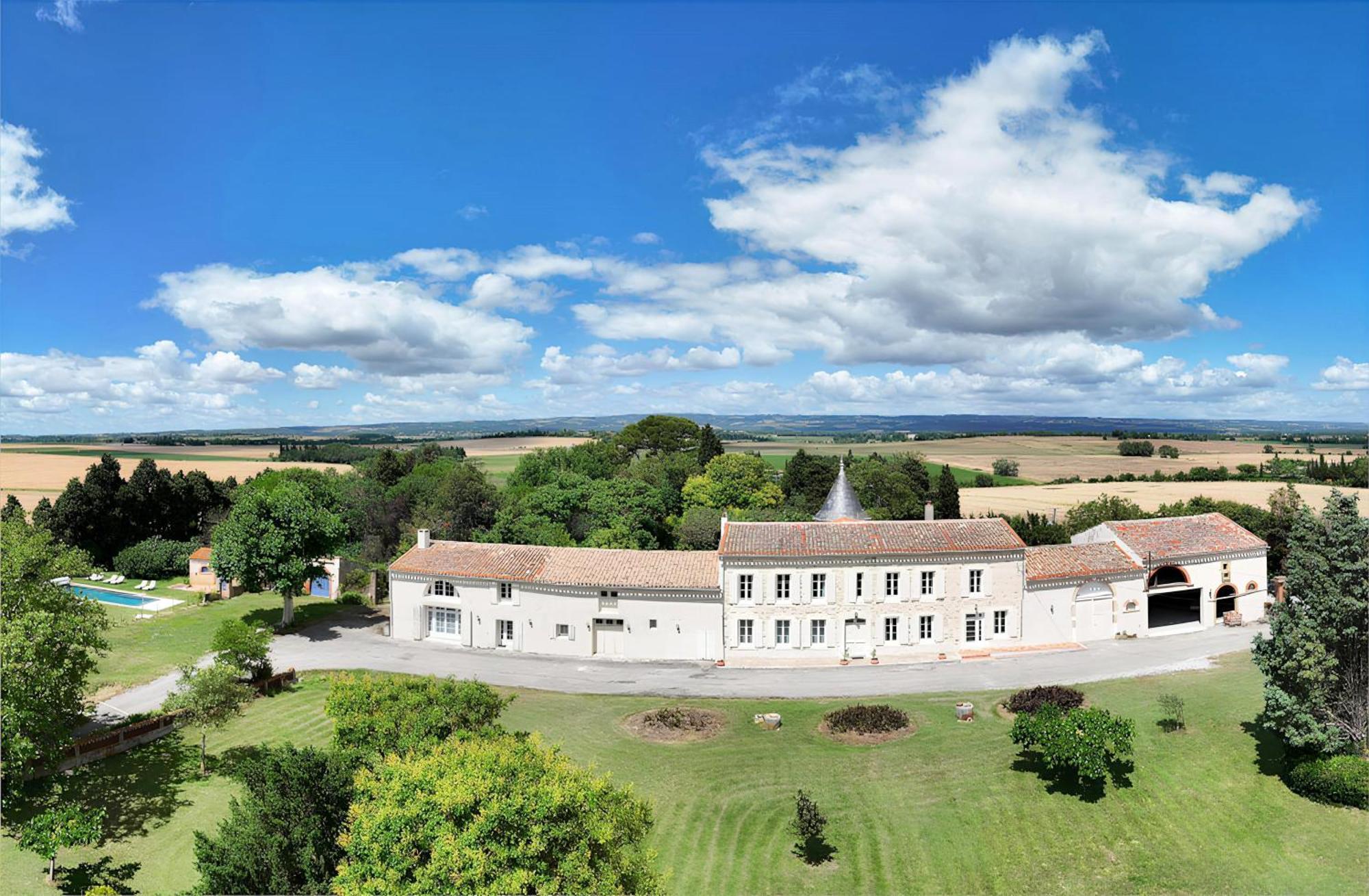 Domaine De Lanis - Maison D'Hotes Avec Parc Et Piscine Castelnaudary Kültér fotó